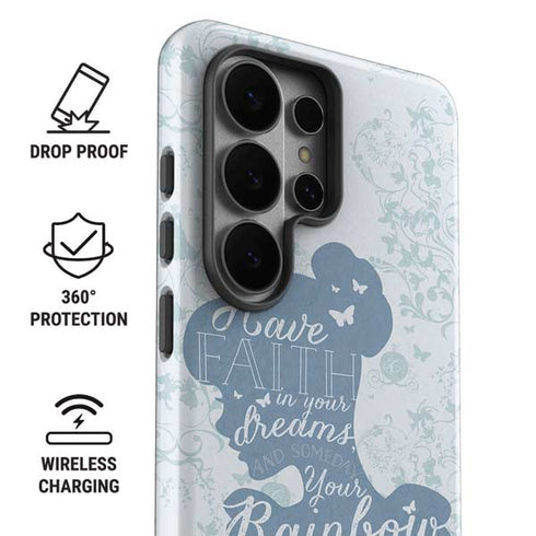 Disney Cinderella Faith In Your Dreams Silhouette Galaxy S26 Ultra Impact Case
