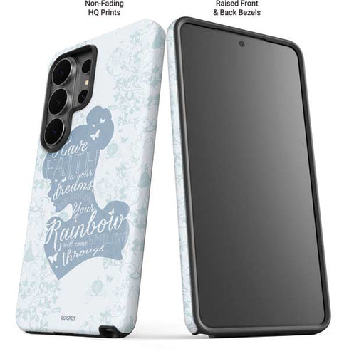 Disney Cinderella Faith In Your Dreams Silhouette Galaxy S26 Ultra Impact Case