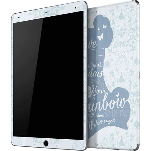 Disney Cinderella Faith In Your Dreams Silhouette iPad Skins