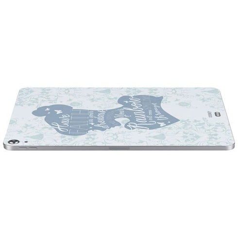 Disney Cinderella Faith In Your Dreams Silhouette Apple iPad Air Skin