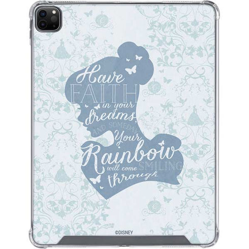 Disney Cinderella Faith In Your Dreams Silhouette iPad Cases