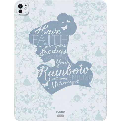Disney Cinderella Faith In Your Dreams Silhouette iPad Pro 13in M4 (2024) Skin