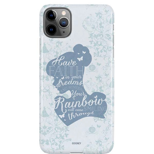 Disney Cinderella Faith In Your Dreams Silhouette iPhone Cases