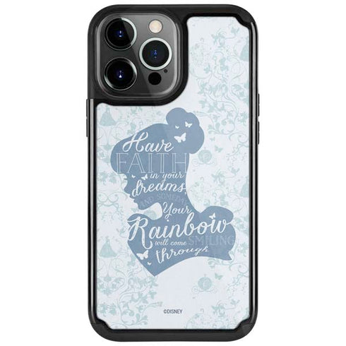 Disney Cinderella Faith In Your Dreams Silhouette iPhone Cases