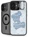 Disney Cinderella Faith In Your Dreams Silhouette iPhone 16 Kickstand Case