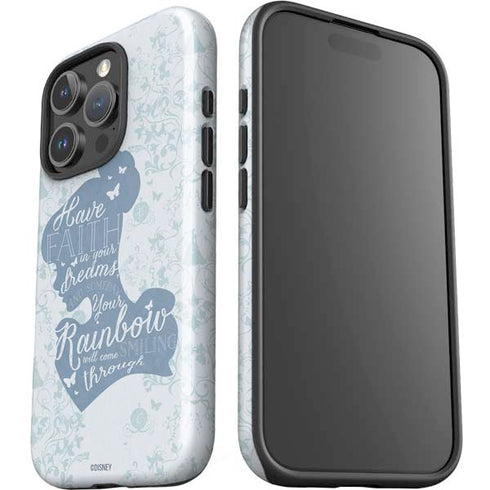 Disney Cinderella Faith In Your Dreams Silhouette iPhone 16 Pro Impact Case