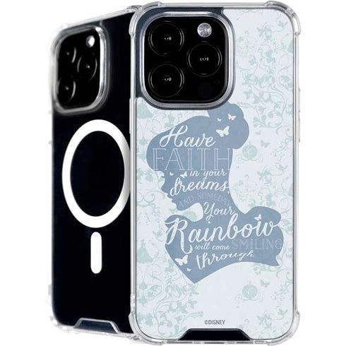 Disney Cinderella Faith In Your Dreams Silhouette iPhone 16 Pro Max MagSafe Case