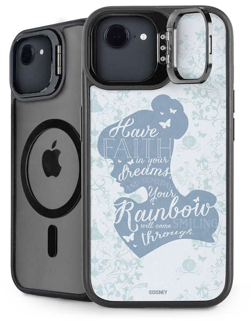 Disney Cinderella Faith In Your Dreams Silhouette iPhone 16e Kickstand Case