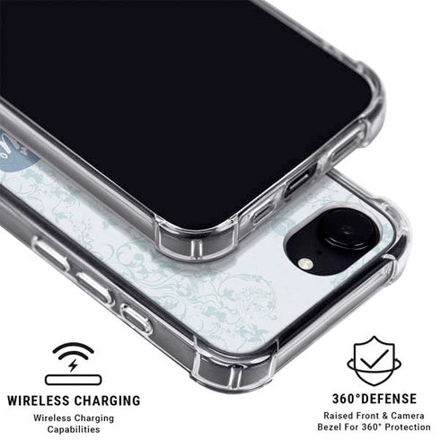 Disney Cinderella Faith In Your Dreams Silhouette iPhone 16e Clear Case