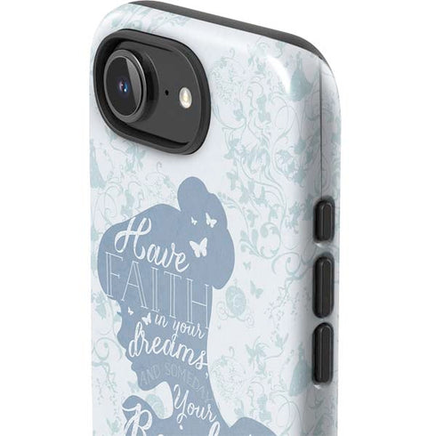 Disney Cinderella Faith In Your Dreams Silhouette iPhone 16e Impact Case