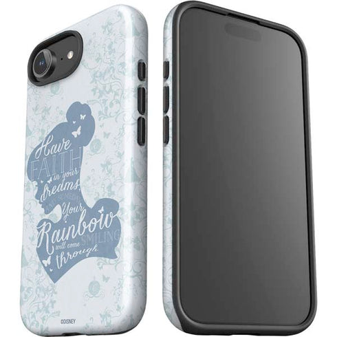 Disney Cinderella Faith In Your Dreams Silhouette iPhone 16e Impact Case