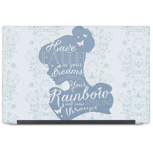 Disney Cinderella Faith In Your Dreams Silhouette Dell Latitude Skin