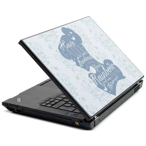 Disney Cinderella Faith In Your Dreams Silhouette Lenovo T420 Skin