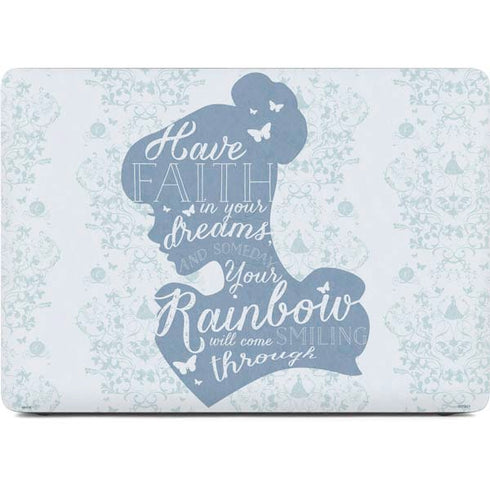 Disney Cinderella Faith In Your Dreams Silhouette Apple MacBook Air Skin