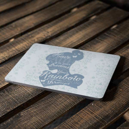 Disney Cinderella Faith In Your Dreams Silhouette Apple MacBook Air Skin