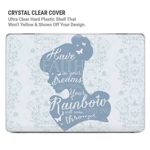 Disney Cinderella Faith In Your Dreams Silhouette MacBook Pro 14in (2021-24) Case plus Skin