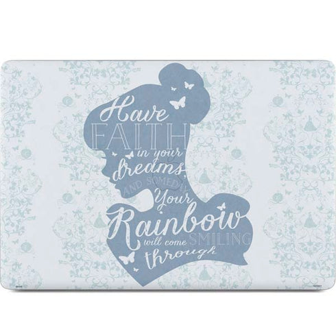 Disney Cinderella Faith In Your Dreams Silhouette MacBook Skins