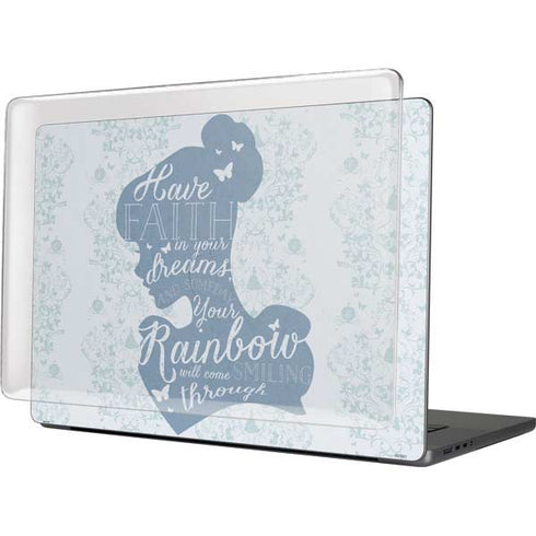 Disney Cinderella Faith In Your Dreams Silhouette MacBook Cases