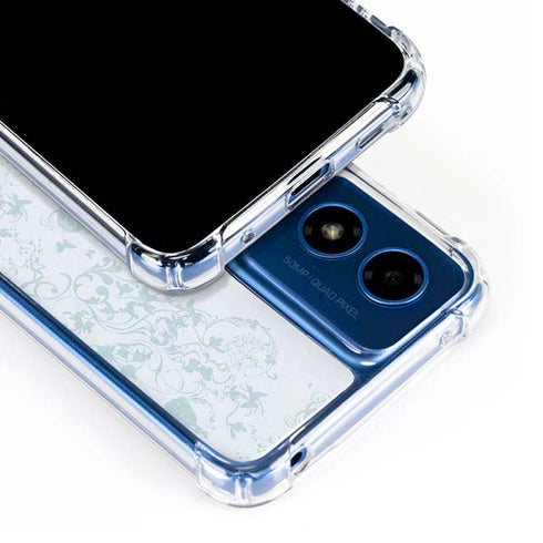 Disney Cinderella Faith In Your Dreams Silhouette Moto G Play 4G (2024) Clear Case