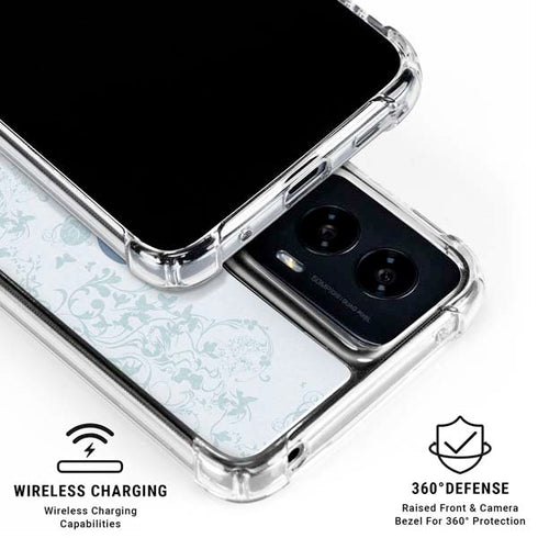 Disney Cinderella Faith In Your Dreams Silhouette Moto G Power 5G (2024) Clear Case