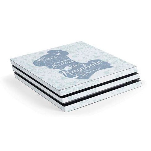 Disney Cinderella Faith In Your Dreams Silhouette PlayStation PS4 Skins