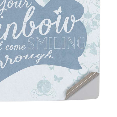 Disney Cinderella Faith In Your Dreams Silhouette PS5 Pro Disk Console Skin