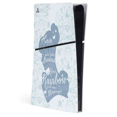 Disney Cinderella Faith In Your Dreams Silhouette PlayStation PS5 Skins