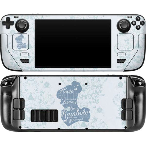 Disney Cinderella Faith In Your Dreams Silhouette Steam Deck Handheld Gaming Computer OLED Skin