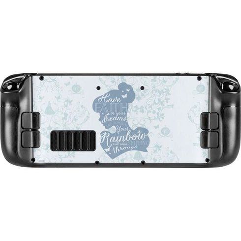 Disney Cinderella Faith In Your Dreams Silhouette Steam Deck Handheld Gaming Computer OLED Skin