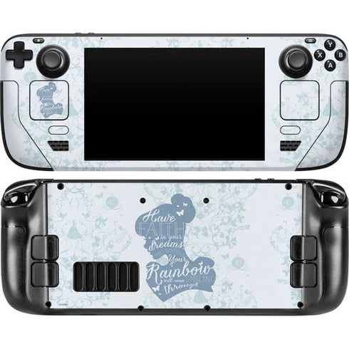 Disney Cinderella Faith In Your Dreams Silhouette Steam Deck Handheld Gaming Computer Skin