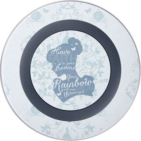Disney Cinderella Faith In Your Dreams Silhouette Wireless Charger Skin