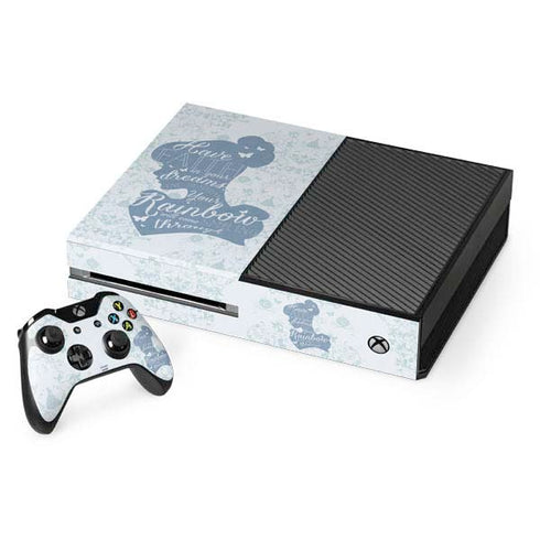 Disney Cinderella Faith In Your Dreams Silhouette Xbox One Console and Controller Bundle Skin