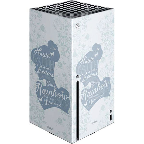 Disney Cinderella Faith In Your Dreams Silhouette Xbox Series X Skins