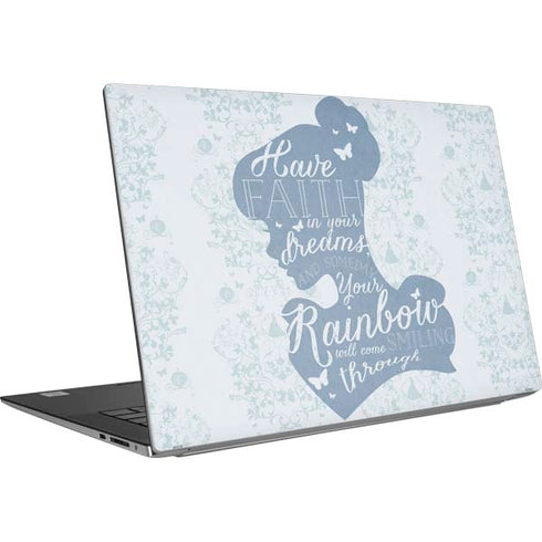 Disney Cinderella Faith In Your Dreams Silhouette Dell XPS Skin