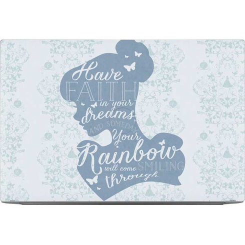 Disney Cinderella Faith In Your Dreams Silhouette Dell XPS Skin