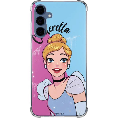 Disney Princess Cinderella Art Galaxy A35 5G Clear Case