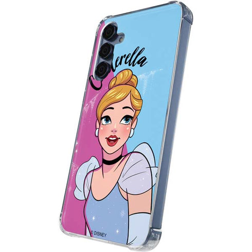 Disney Princess Cinderella Art Galaxy A55 5G Clear Case