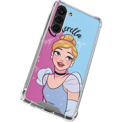 Disney Princess Cinderella Art Galaxy S24 FE Clear Case