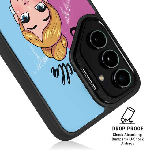 Disney Princess Cinderella Art Galaxy S25 Kickstand Case
