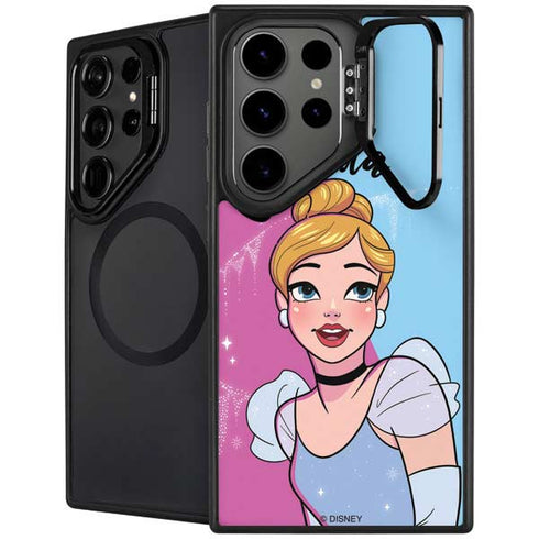 Disney Princess Cinderella Art Galaxy S25 Ultra Kickstand Case
