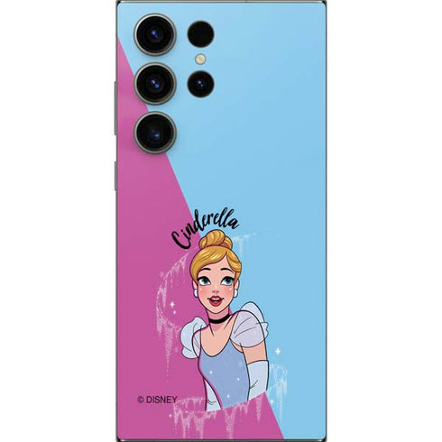 Disney Princess Cinderella Art Galaxy S25 Ultra Skin