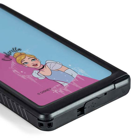 Disney Princess Cinderella Art Galaxy S24 Ultra Waterproof Case