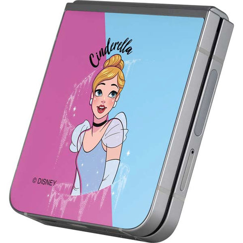 Disney Princess Cinderella Art Galaxy Z Flip6 Skin