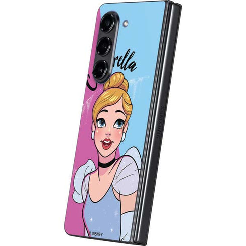 Disney Princess Cinderella Art Galaxy Z Fold5 5G Skin