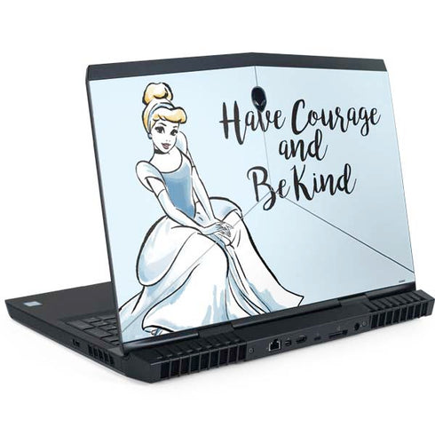 Disney Princess Cinderella Have Courage and Be Kind Art Dell Alienware Skin