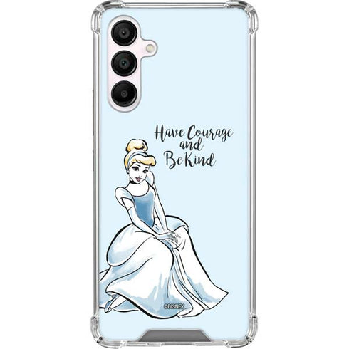 Disney Princess Cinderella Have Courage and Be Kind Art Galaxy A16 5G Clear Case