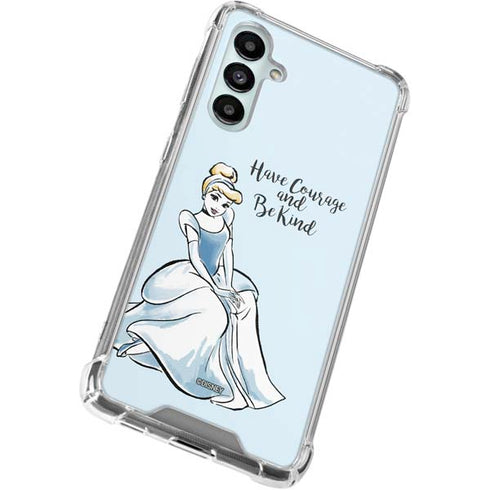 Disney Princess Cinderella Have Courage and Be Kind Art Galaxy A16 5G Clear Case