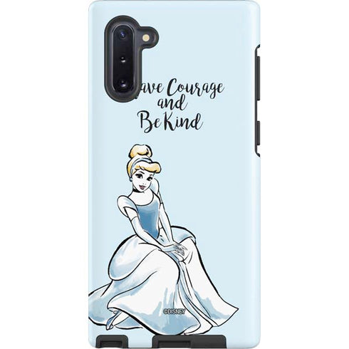 Disney Princess Cinderella Have Courage and Be Kind Art Galaxy Cases