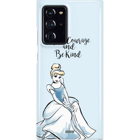 Disney Princess Cinderella Have Courage and Be Kind Art Galaxy Cases