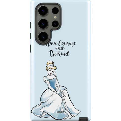 Disney Princess Cinderella Have Courage and Be Kind Art Galaxy S23 Ultra Pro Case